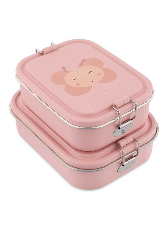 Lunch box large - Steel - Mrs. Butterfly - Trixie
