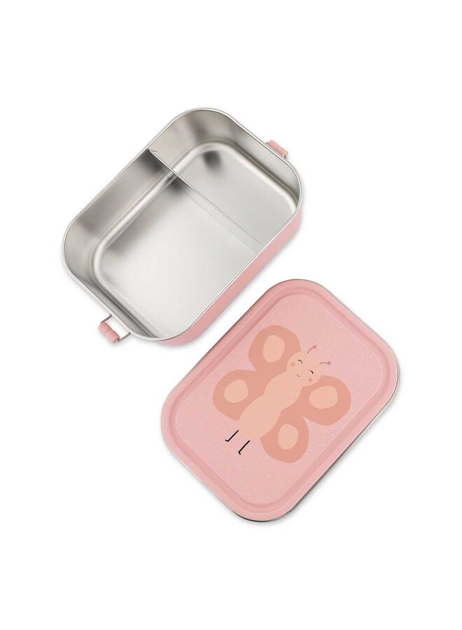 Lunch box large - Steel - Mrs. Butterfly - Trixie