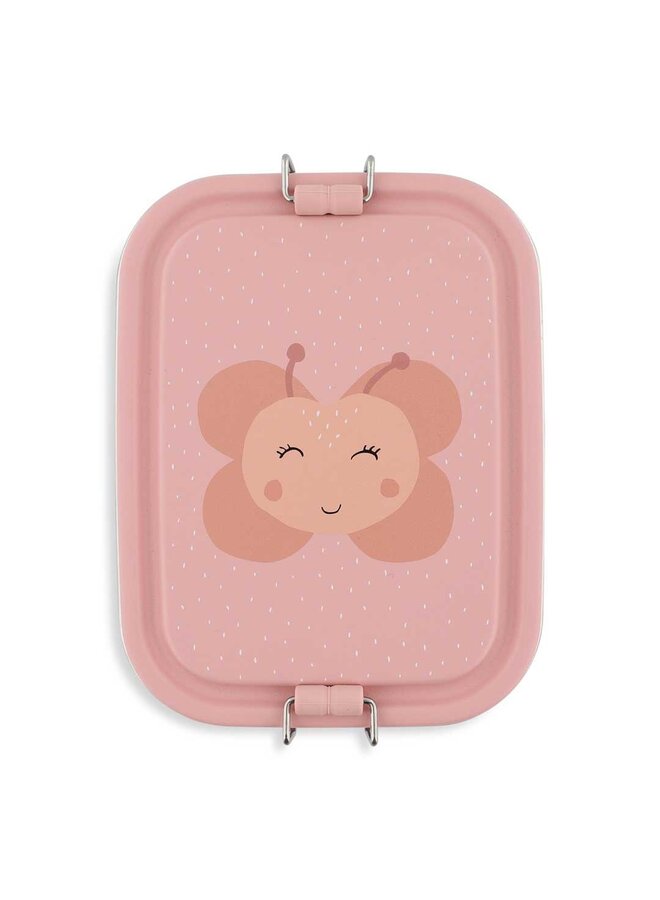 Lunch box small - Steel - Mrs. Butterfly - Trixie