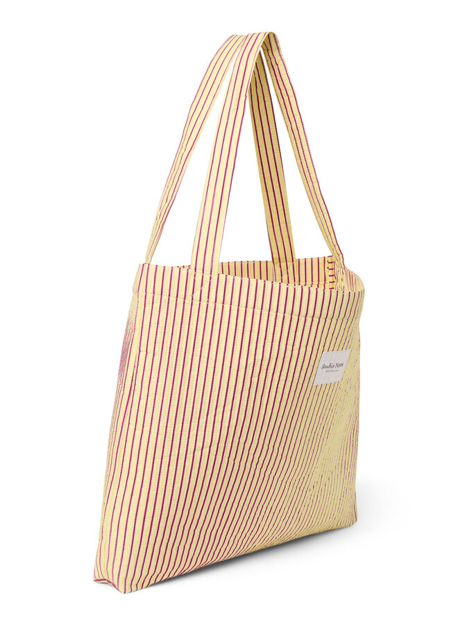 Mom Bag - Poplin Striped - Butter Yellow - Studio Noos