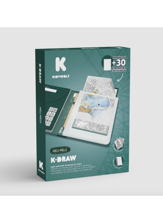 Kidydraw Pad - Animals - Kidywolf