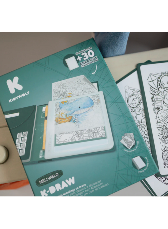 Kidydraw Pad - Animals - Kidywolf