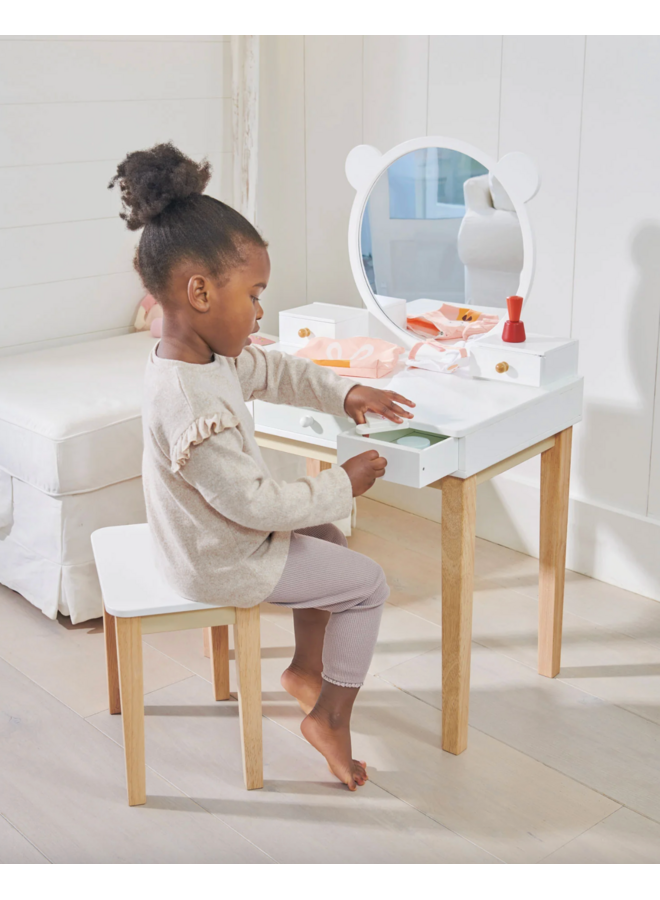 Make Up Tafel & Stoeltje - Tender Leaf