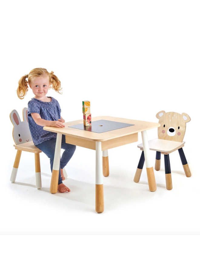 Set Kindertafel & Stoelen - Forest - Tender Leaf
