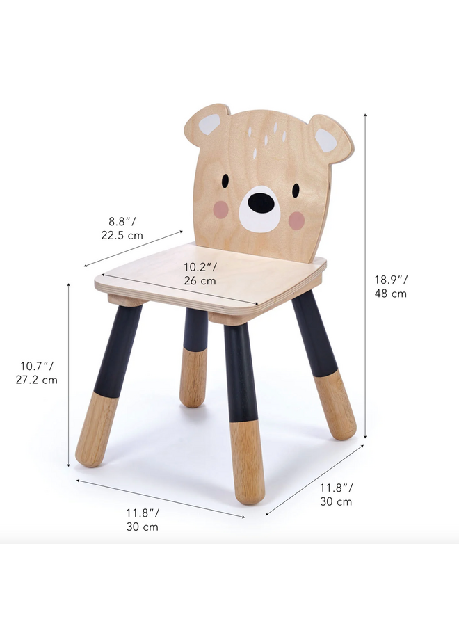 Set Kindertafel & Stoelen - Forest - Tender Leaf