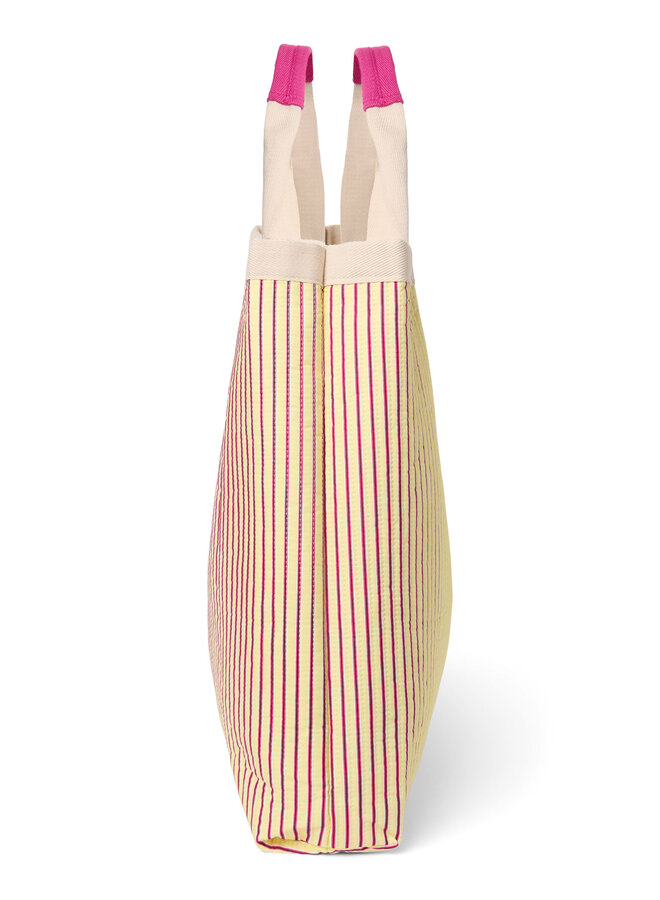 Strandtas - Poplin Striped - Studio Noos