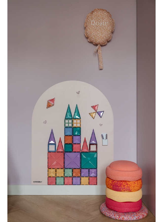 Verplaatsbare Magnetische Muursticker - Sand - Kinderly