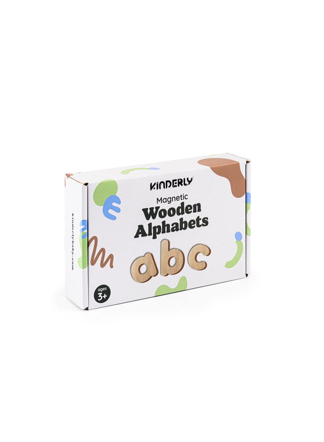 Magnetisch Houten Alfabet - Kinderly