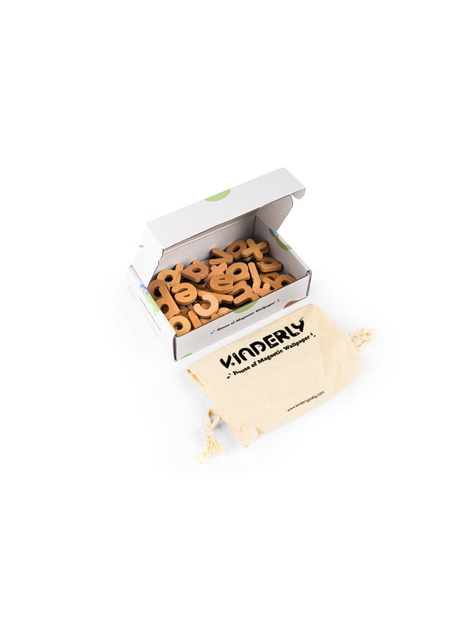 Magnetisch Houten Alfabet - Kinderly