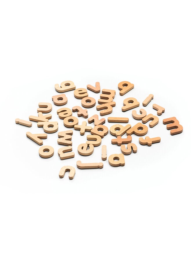 Magnetisch Houten Alfabet - Kinderly