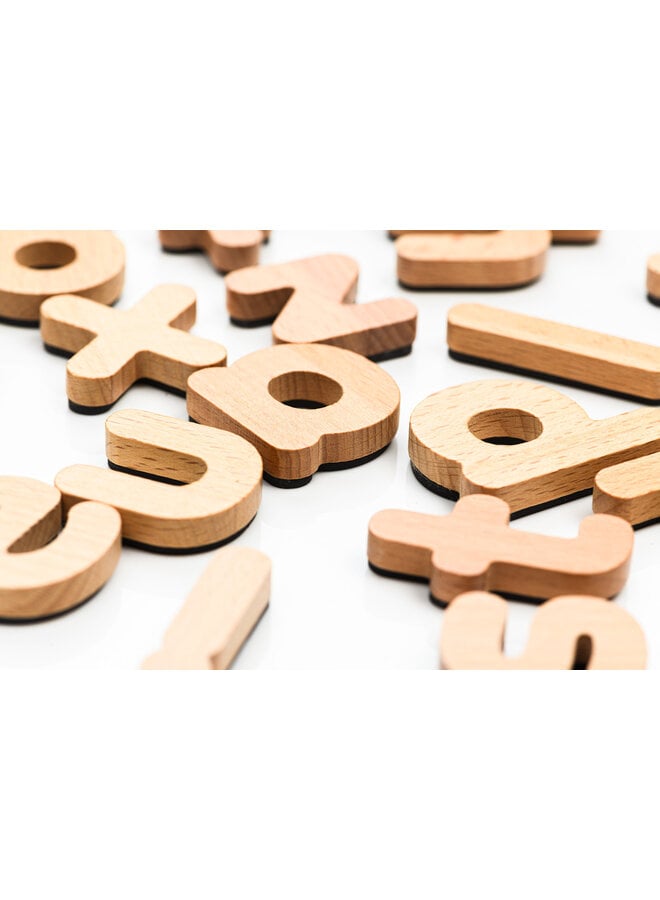 Magnetisch Houten Alfabet - Kinderly