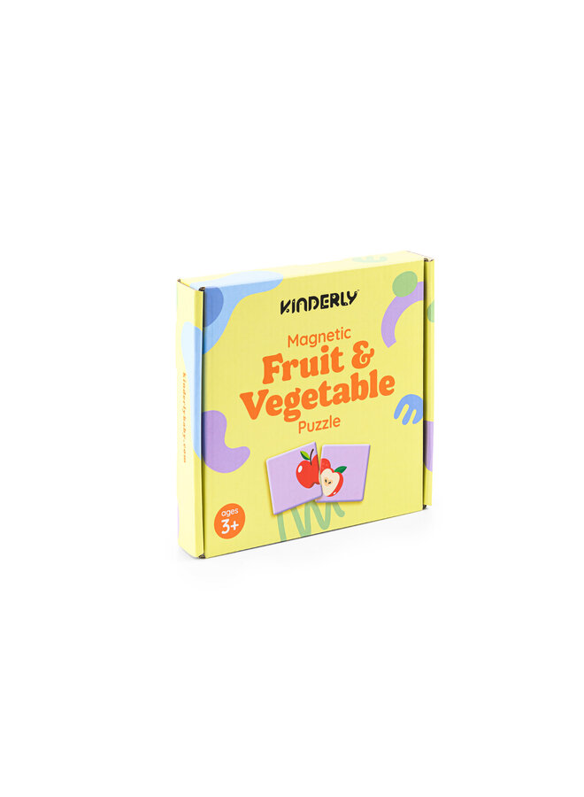 Magnetische Fruit & Groenten Puzzel - Kinderly