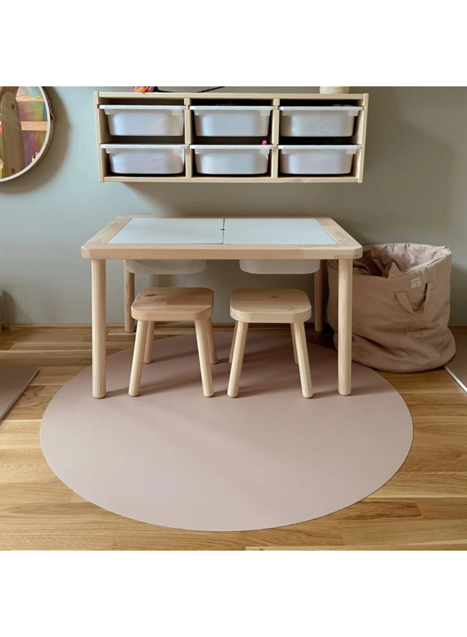 Ronde knoeimat - Mocha Dark - Eeveve