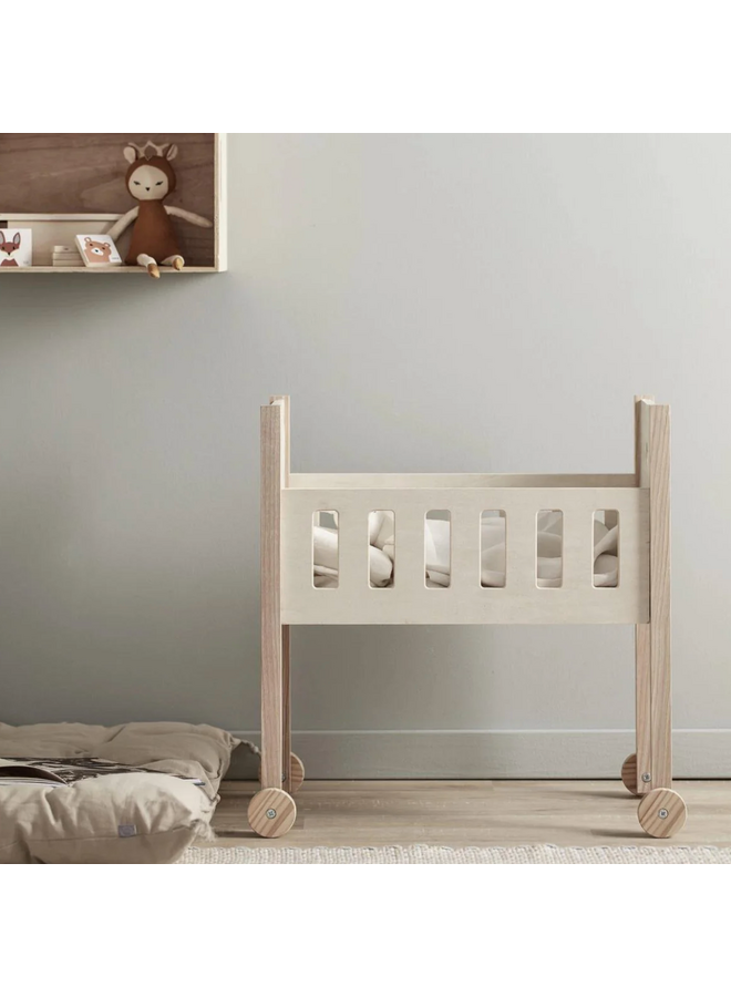 Poppenbed Nature inclusief bedset - Kid's Concept