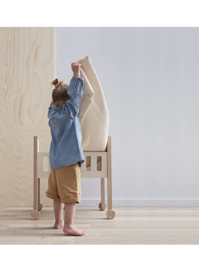 Poppenbed Nature inclusief bedset - Kid's Concept