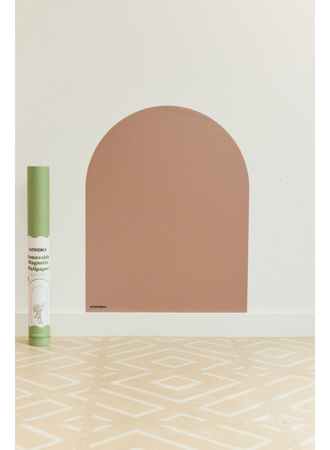 Verplaatsbare Magnetische Muursticker - Mocha - Kinderly