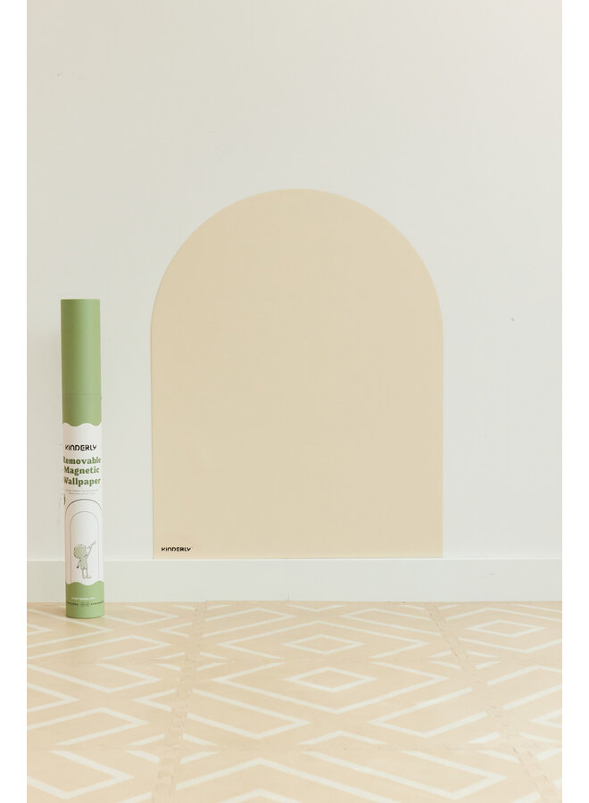Verplaatsbare Magnetische Muursticker - Sand - Kinderly