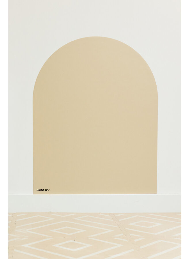 Verplaatsbare Magnetische Muursticker - Beige - Kinderly