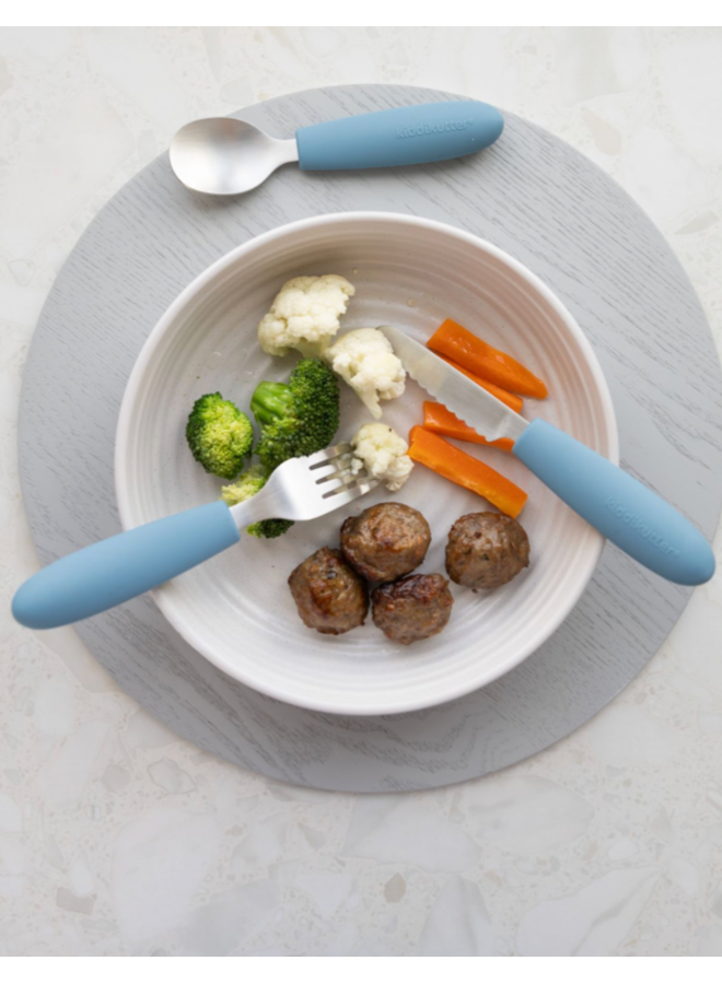 Bestekset - Sky Blue - Kiddikutter