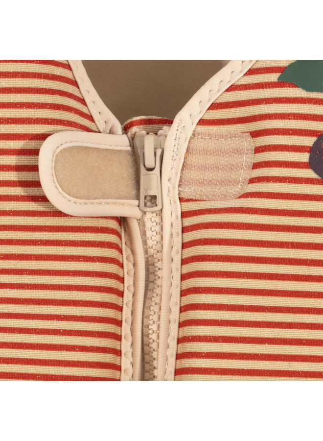 Float Vest Frill - Glitter Stripe - Konges Slojd