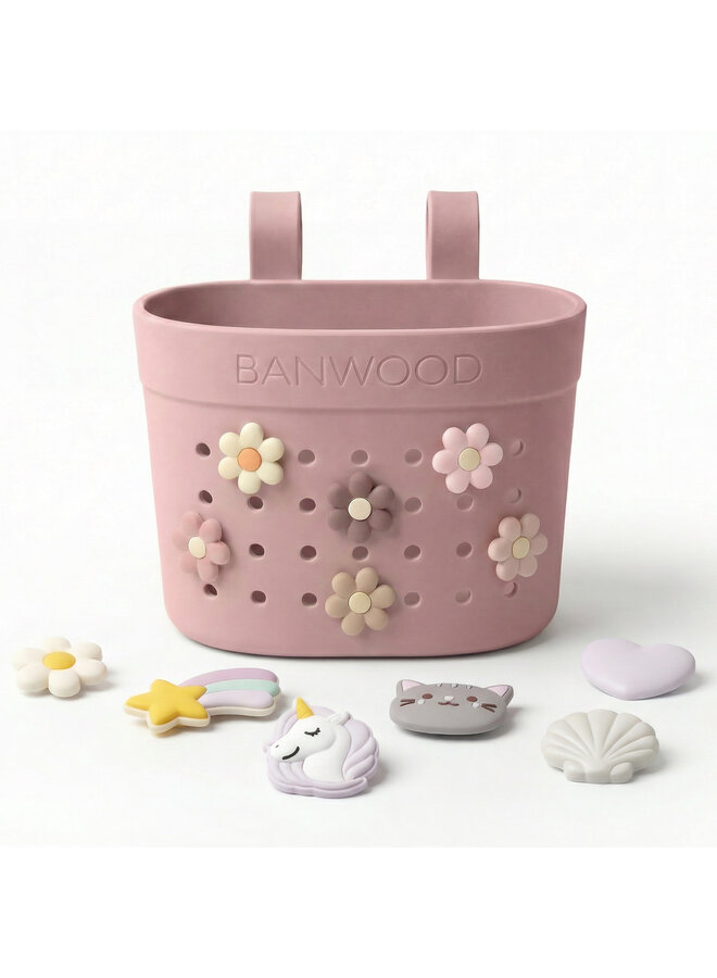 Fietsmandje Dusty Rose - Banwood