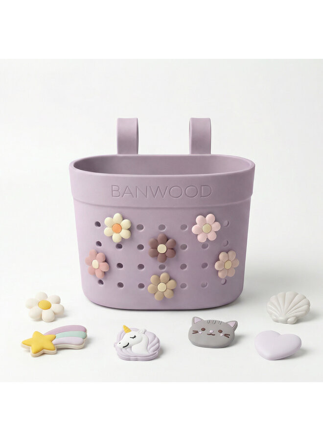 Fietsmandje - Lavender - Banwood
