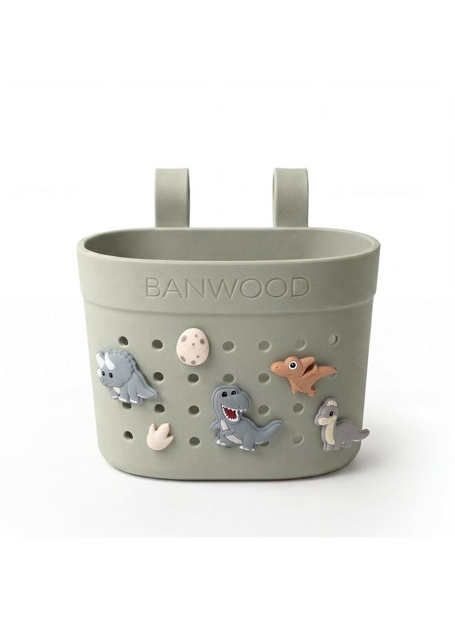 Fietsmandje - Olive - Banwood