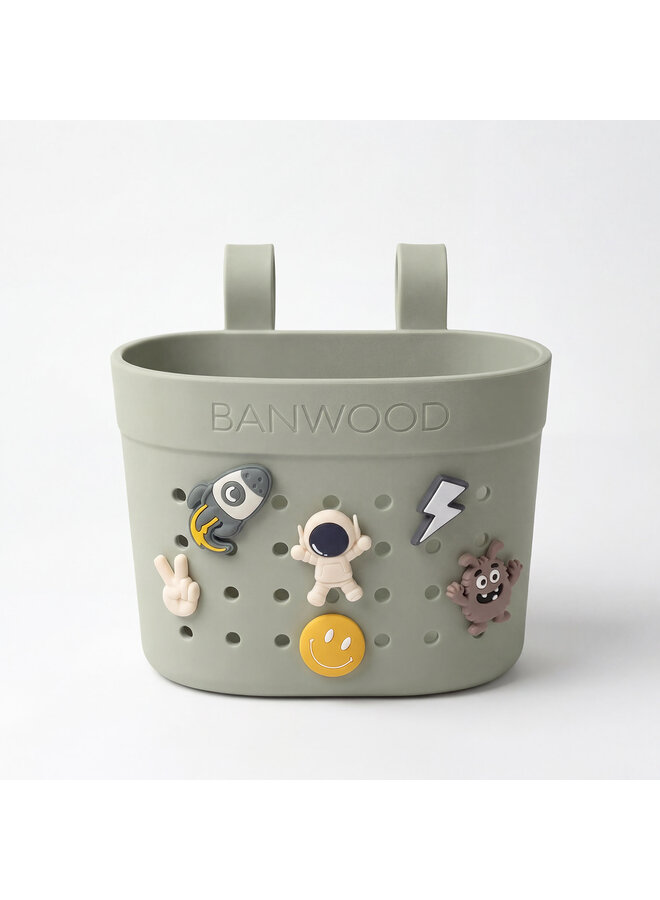 Fietsmandje - Olive - Banwood