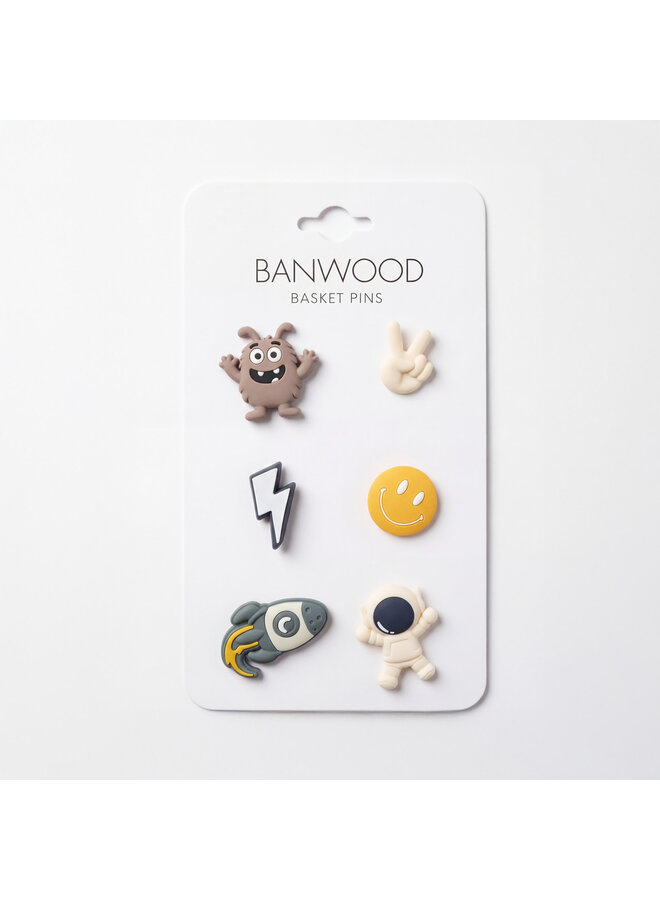 Fietsmandje Pins - Space - Banwood