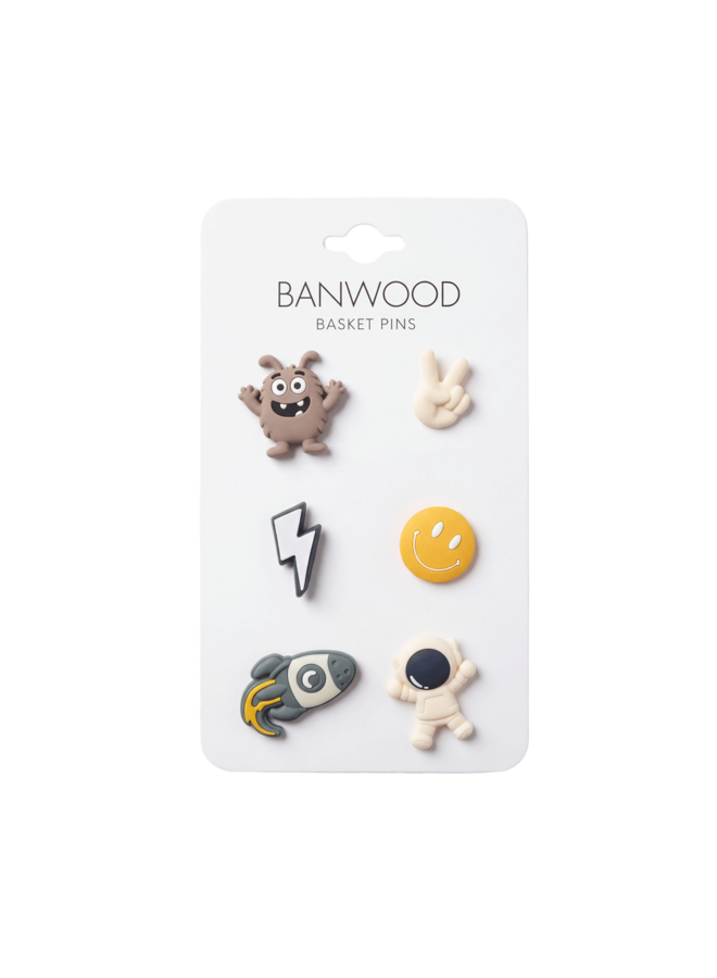 Fietsmandje Pins - Space - Banwood