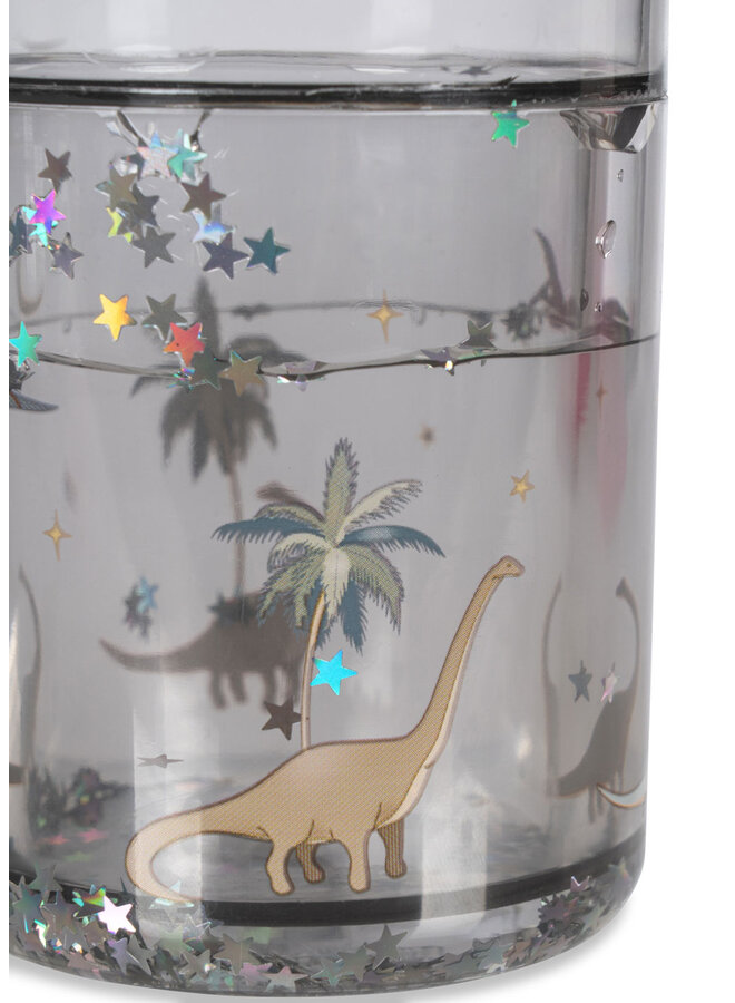 2 Pack Glitter Cups - Dino - Konges Slojd