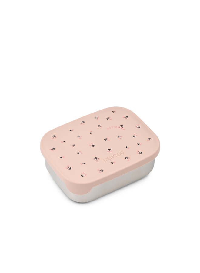 Arthur printed lunchbox - Mini Cherry Heart / Rosey - Liewood
