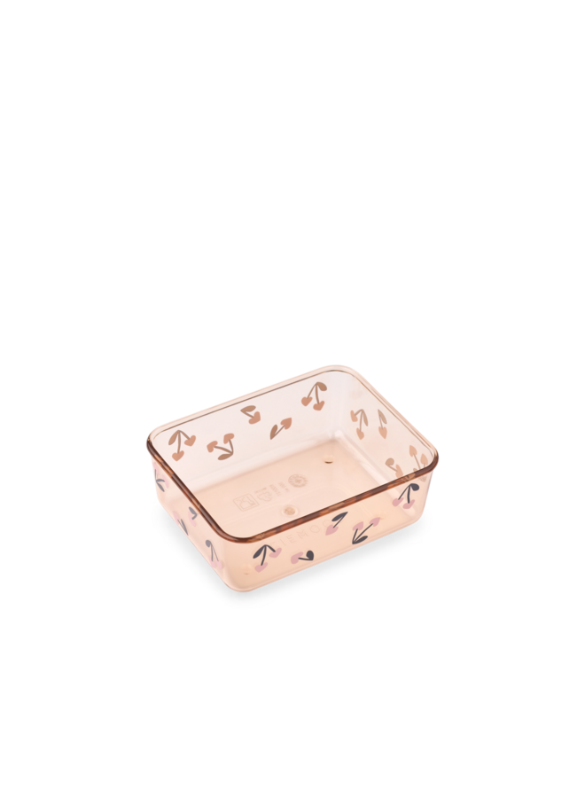 Ako Tritan Snack Box - Cherry heart / Rosey - Liewood