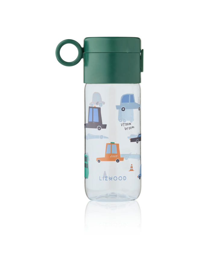 Clemence Tritan Bottle 350 ml - Cars / Sandy - Liewood