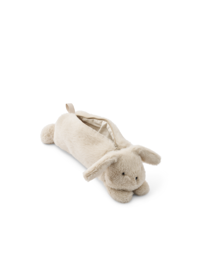 Dalina Rabbit Plush Pencil Case - Mist - Liewood