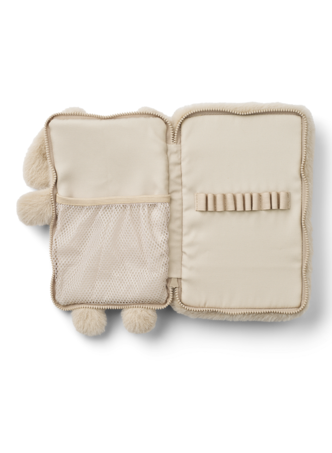 Shannon Rabbit Plush Pencil Case - Mist - Liewood