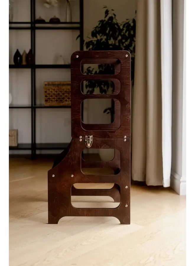 Leertoren/Bureau Opvouwbaar - Espresso Brown - Duck Woodworks