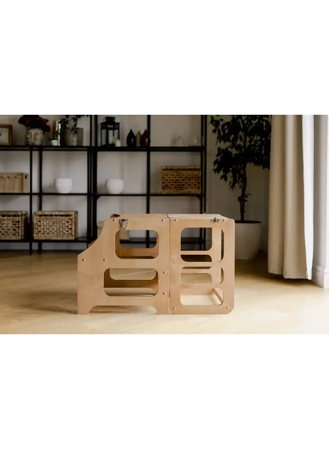 Leertoren/Bureau Opvouwbaar - Naturel - Duck Woodworks