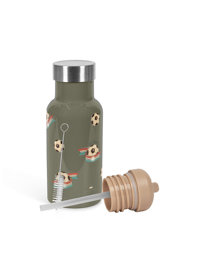 Thermo Bottle - Green/Kick It - Konges Slojd