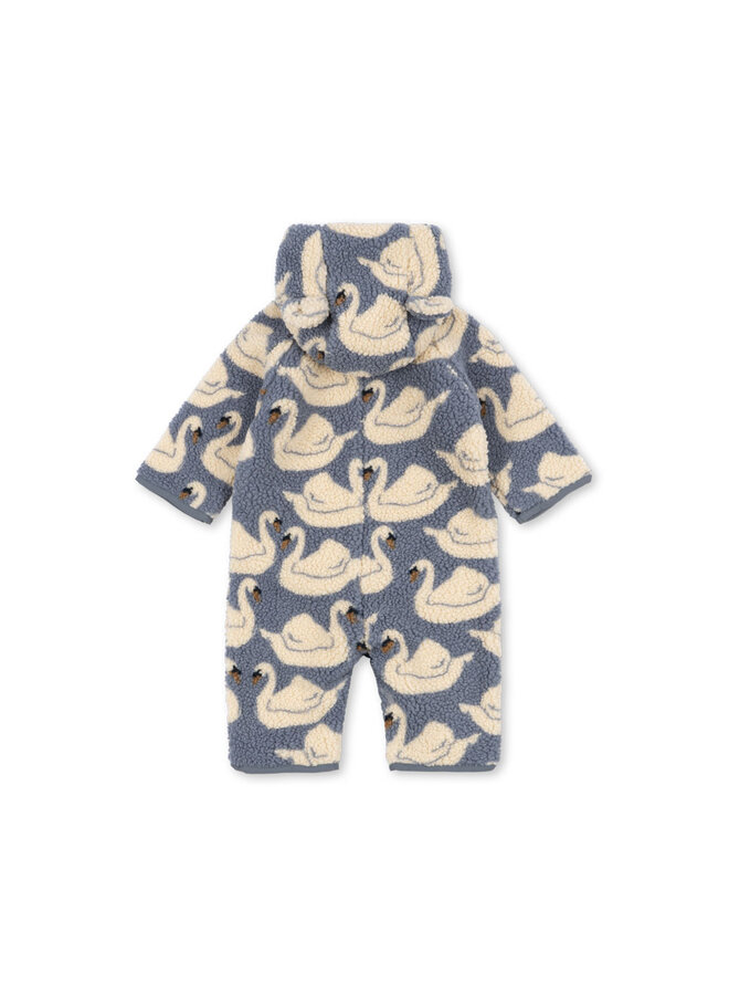 Jody Teddy Onesie - Swan