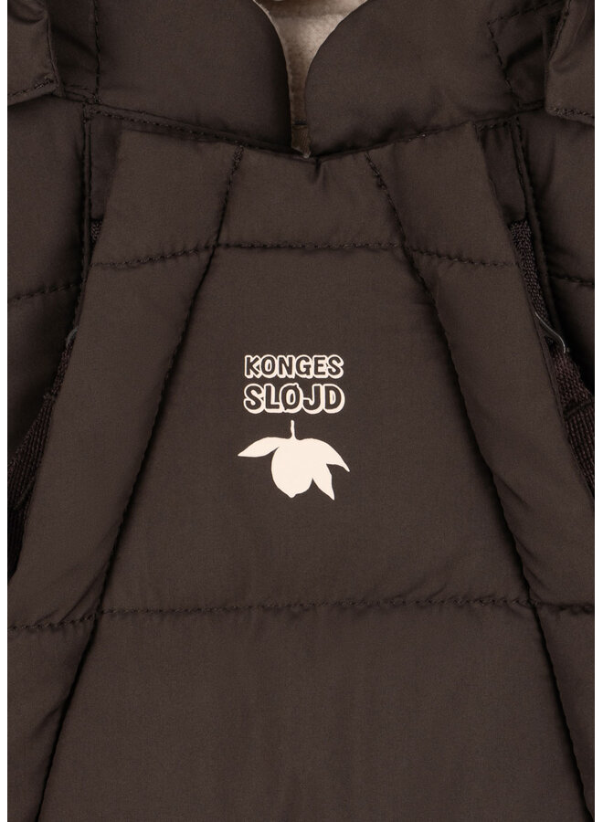 Alpi Baby Suit - Chocolate Brown - Konges Slojd