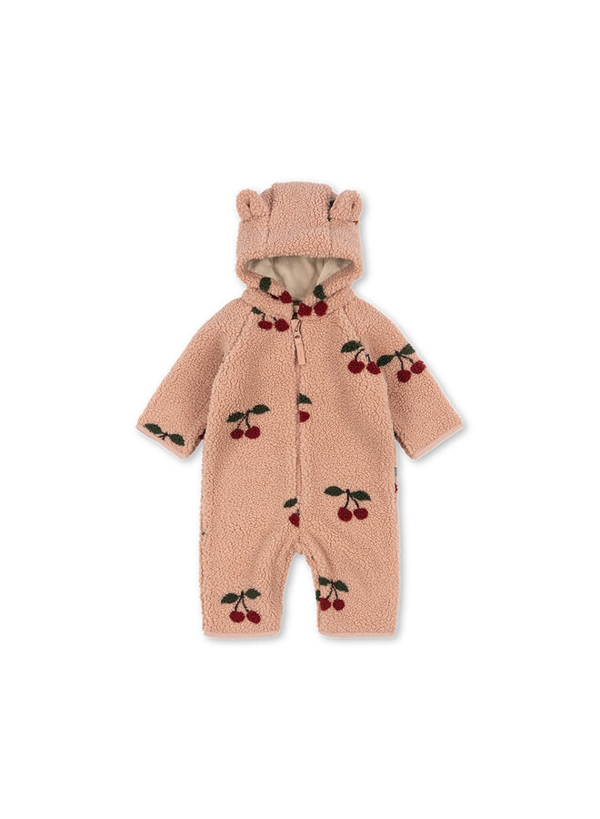 Jody Teddy Onesie - Ma Grande Cerise Blush
