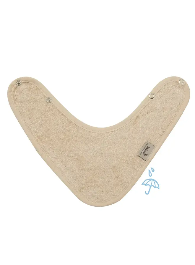 Kwijlslabbetje (waterdicht) - Frosted Almond - Timboo