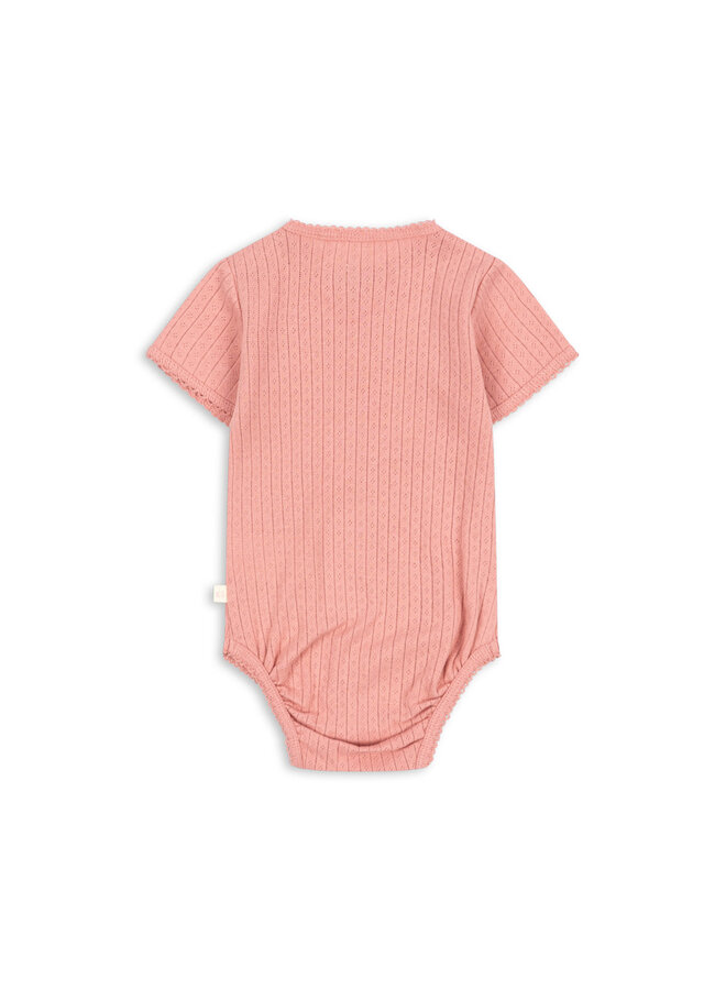 Minnie Short Sleeve Body - Rosette - Konges Slojd