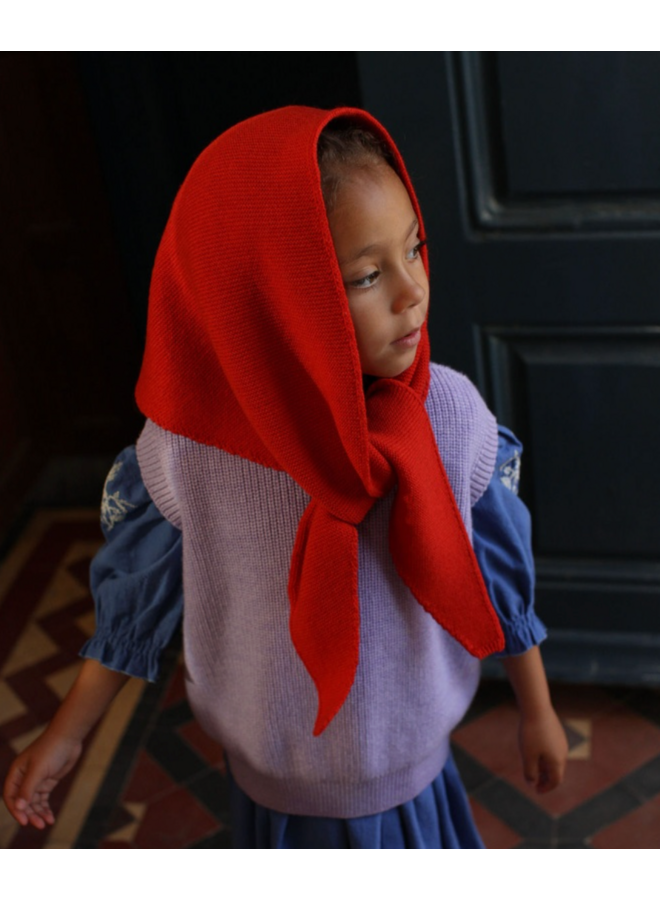 Josephina Scarf - Red - HVID