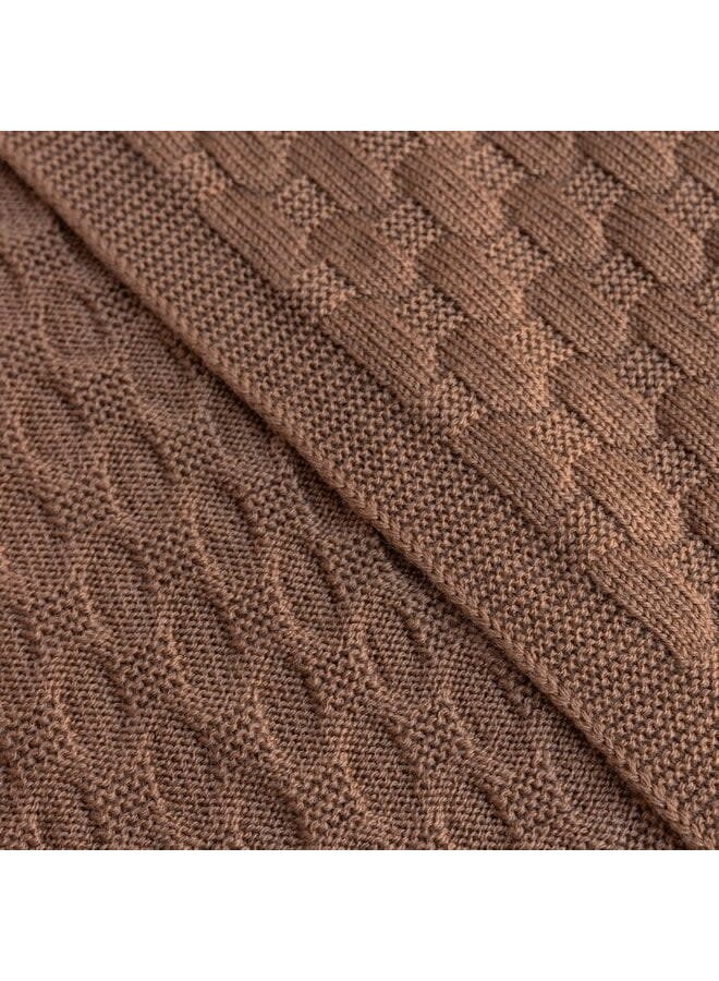 Scarf Fiona - Chocolate - HVID