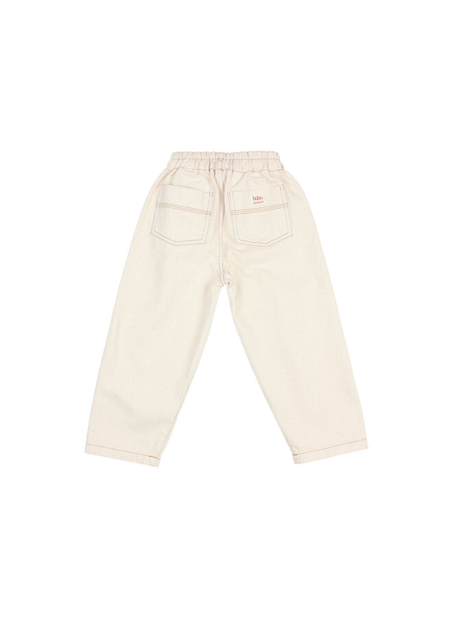 Twill Pants - Ecru - Buho