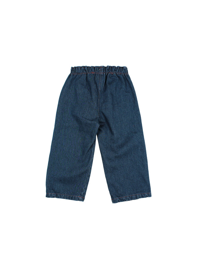 Denim Girly Pants - Denim - Buho