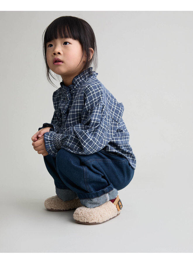 Denim Girly Pants - Denim - Buho