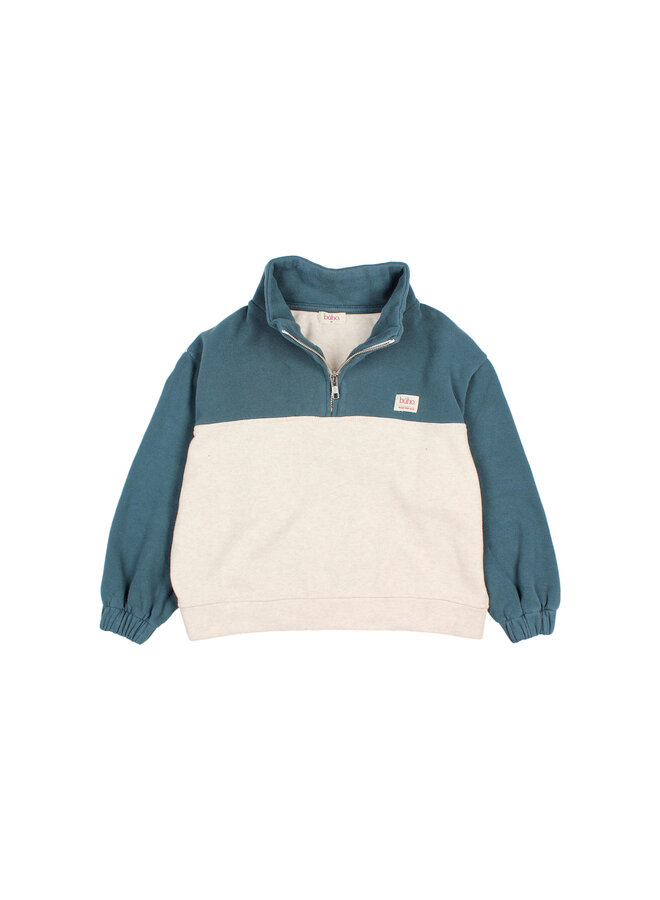 Soft Zip Sweatshirt - Harbour - Buho